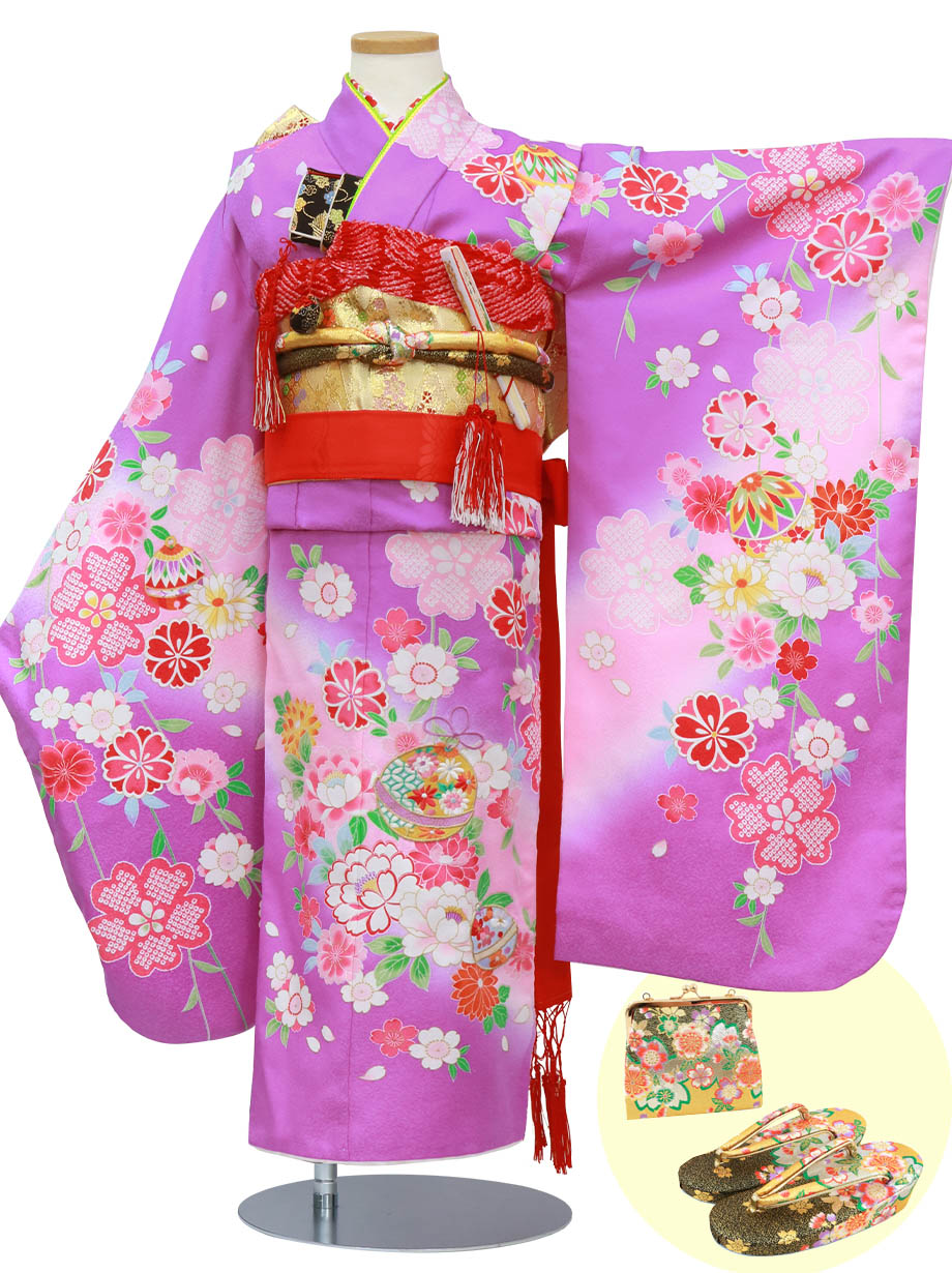 七五三 着物 7歳美品 紫 直売特注品 www.mtsn1llg.sch.id